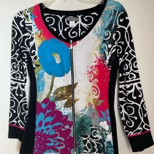 Colorful Abstract Women's Top